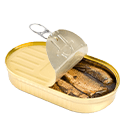 المأكولات البحرية
 المعلبة