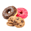 الكوكيز والدونات