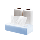 لفائف المناديل والمناشف الورقية