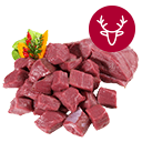 لحم النعام والغزال