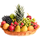 سلال الفواكه
