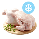 اللحم  والدجاج المجمد
