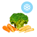 الخضار المجمدة