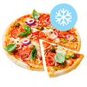 البيتزا المجمدة